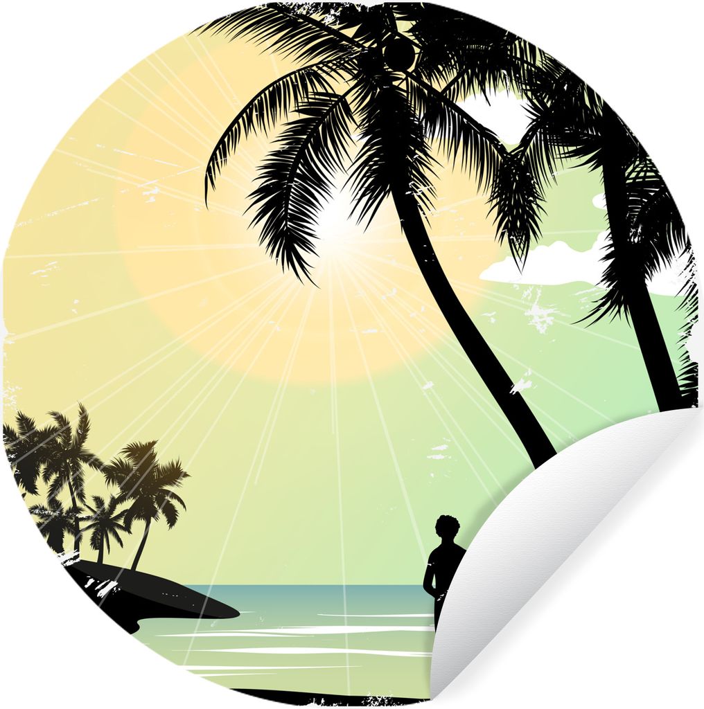 MuchoWow - Wandbild - Fototapete - Selbstklebend - Dekoration - Wandschmuck - Schlafzimmer