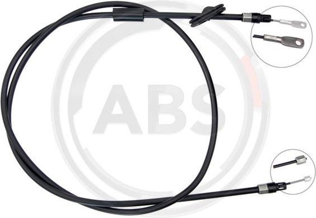 A.B.S. K19855 Seilzug, Handbremse OE 2034200685 kompatibel mit CLK, CLC-Klasse, C-Klasse