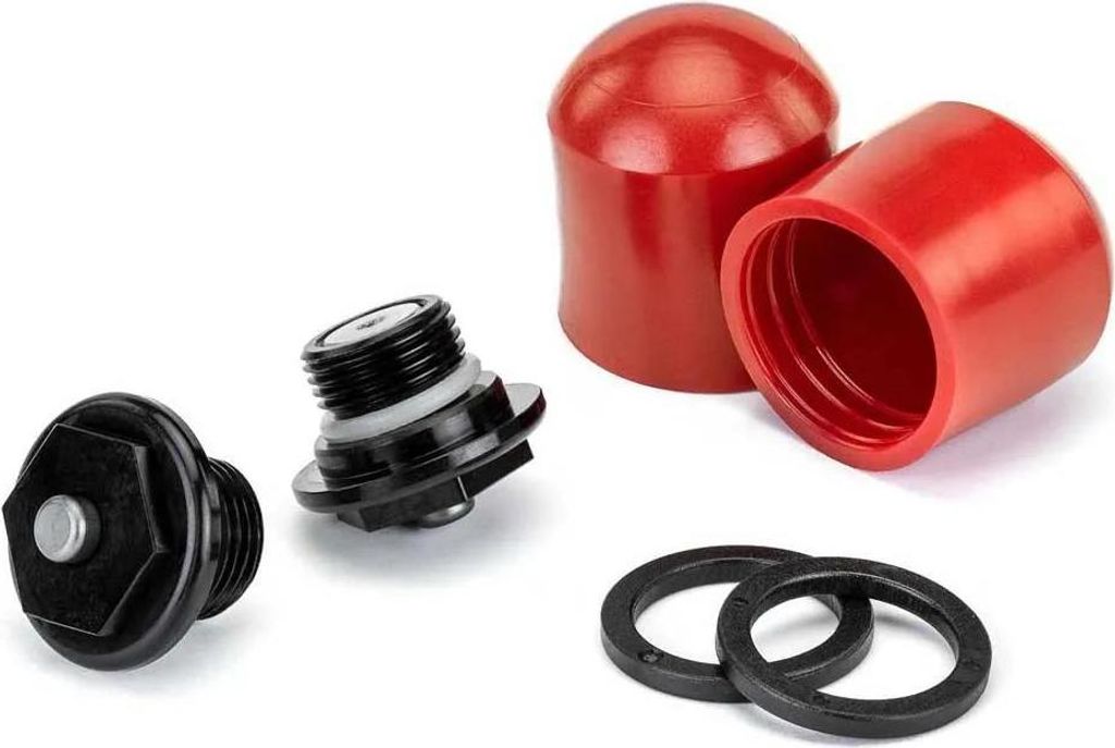 Fox 36/38/40 F-s 2022 Kit de purge Rouge,Noir Rouge,Noir Image du produit 