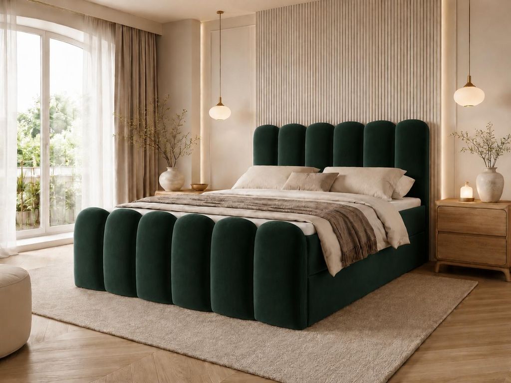 Emlar Boxspringbett CUDDLE 180x200 - Komplett-Set mit Produktbild 