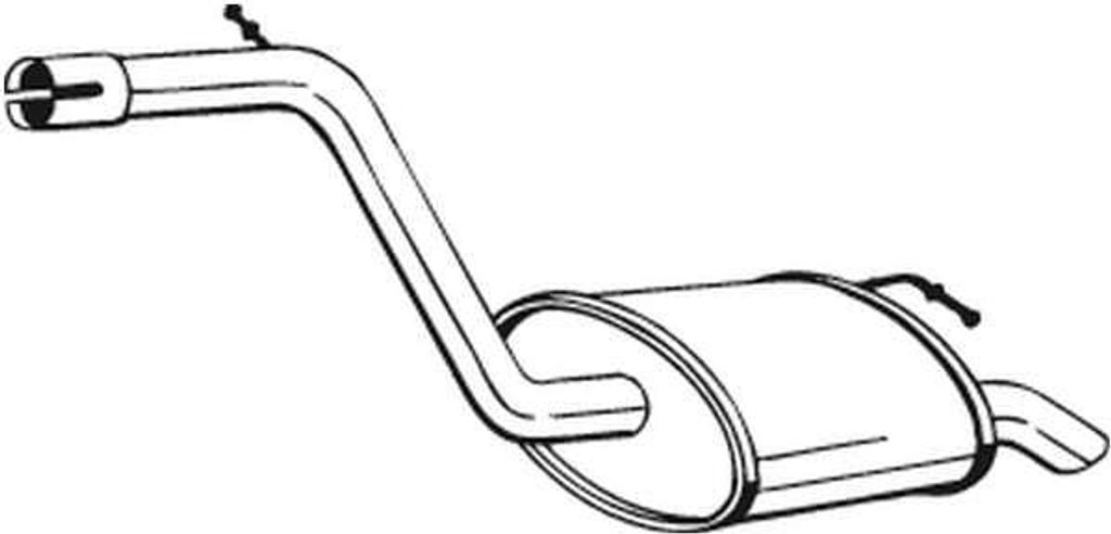 Bosal Endschalldämpfer 154-187