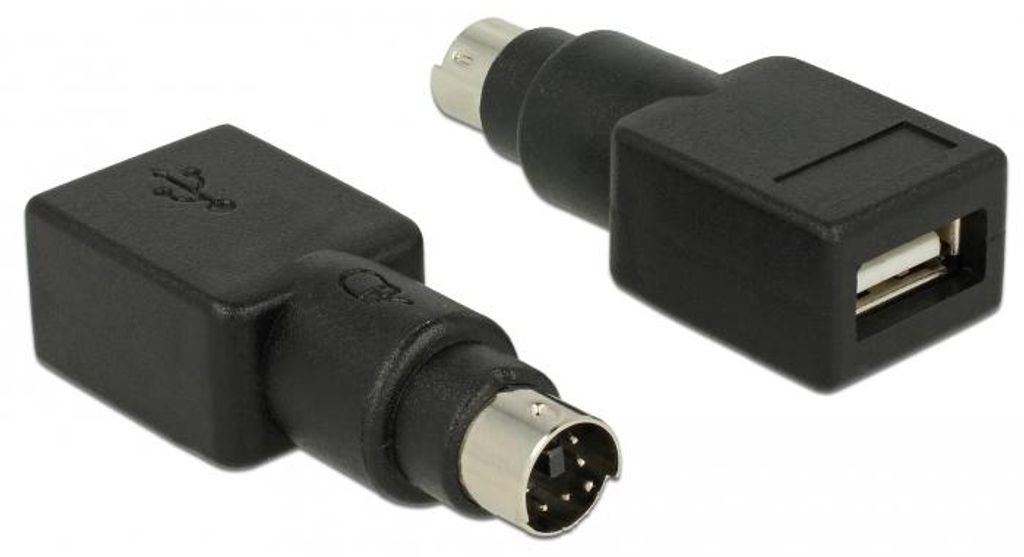 Delock 65898 DELOCK Adapter PS/2 St > USB-A Bu Imagen del producto 