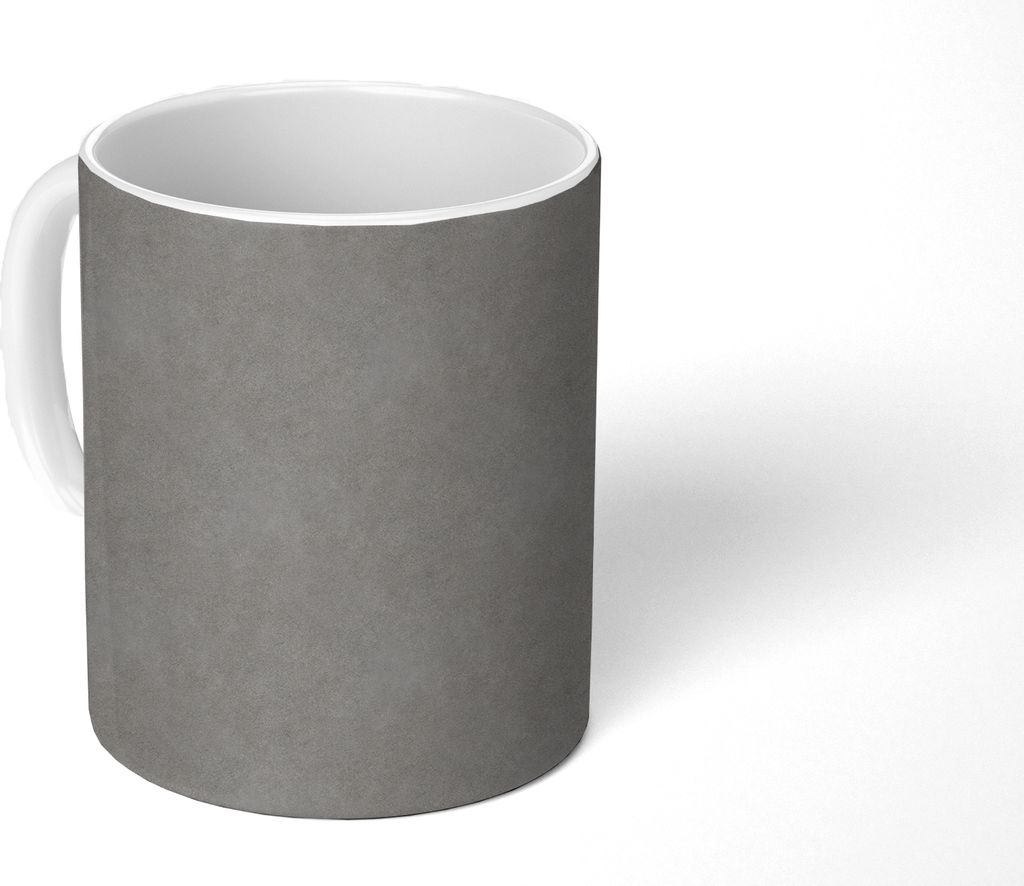 MuchoWow Tasse Kaffeetasse Kaffeebecher 350 ml Industriell - Gemustert - Beton Teetasse - Fototasse - Becher - Keramikbecher - Teebecher - Kaffee...