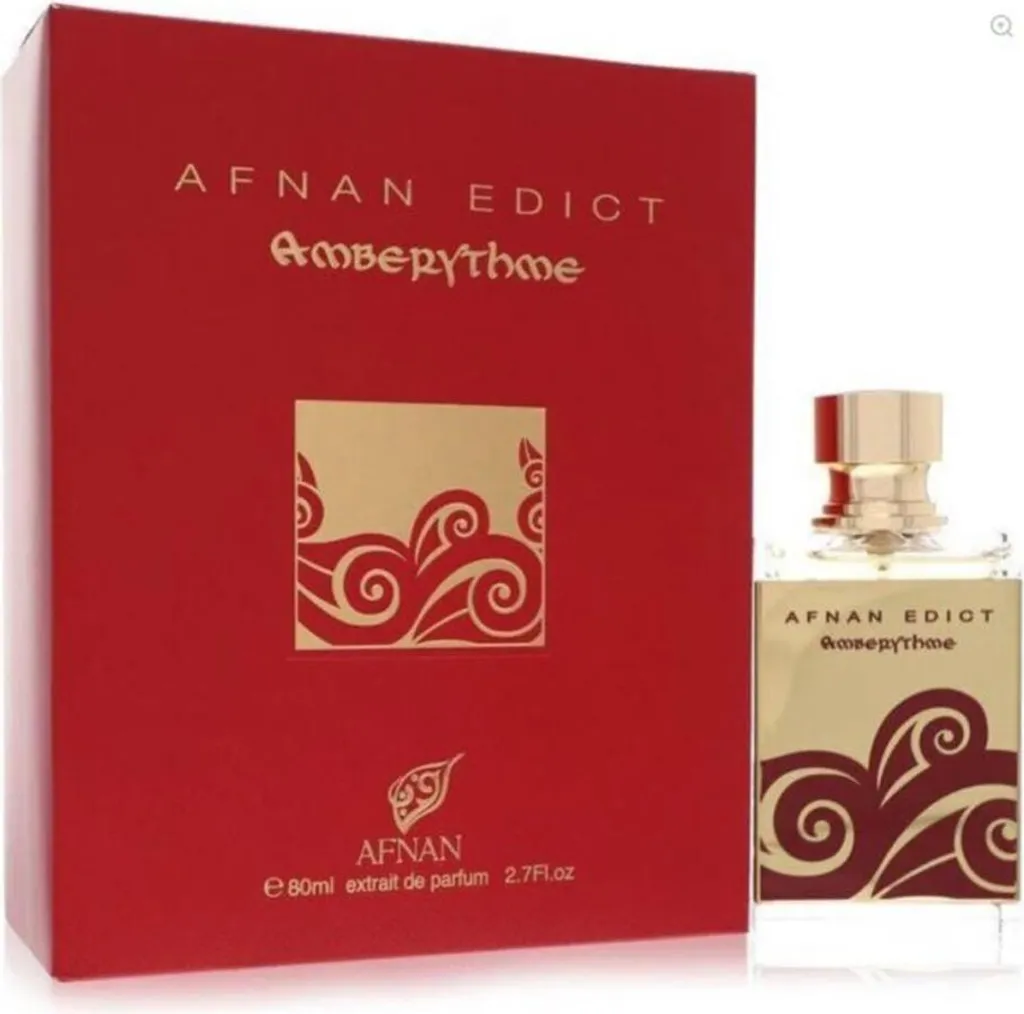 Afnan Amberythme Extrait de Parfum - Solution Longue Tenue Ambre 80 ml