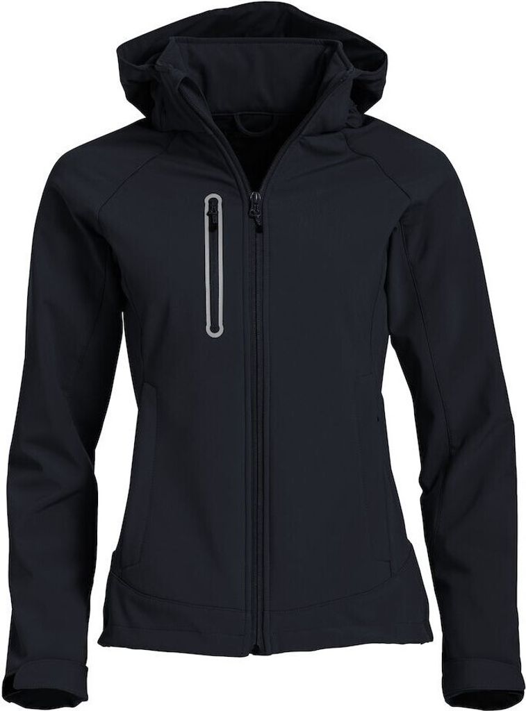 Clique - "Milford" Softshelljacke für Damen UB109 (3XL) (Schwarz)