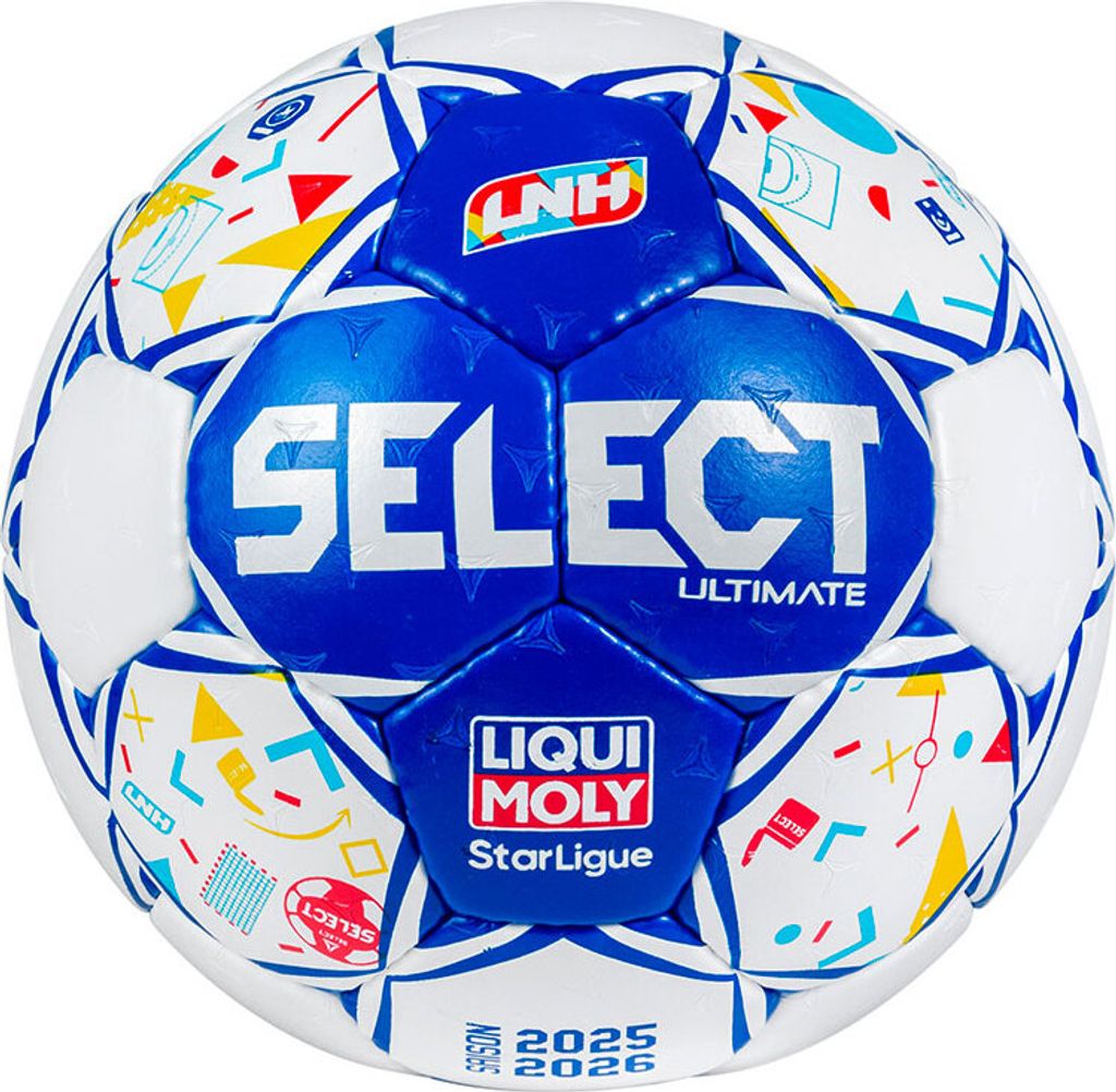 Select Ultimate Lnh V25/26 Handball Ball Blau 3 Blau 3