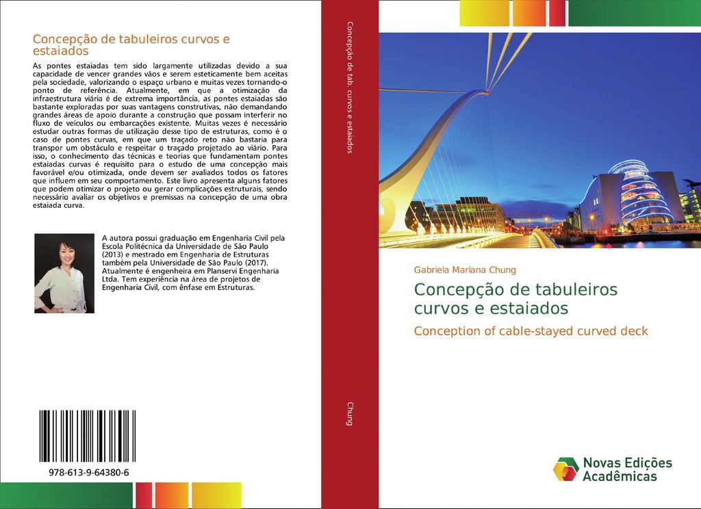 Concepção de tabuleiros curvos e estaiados
