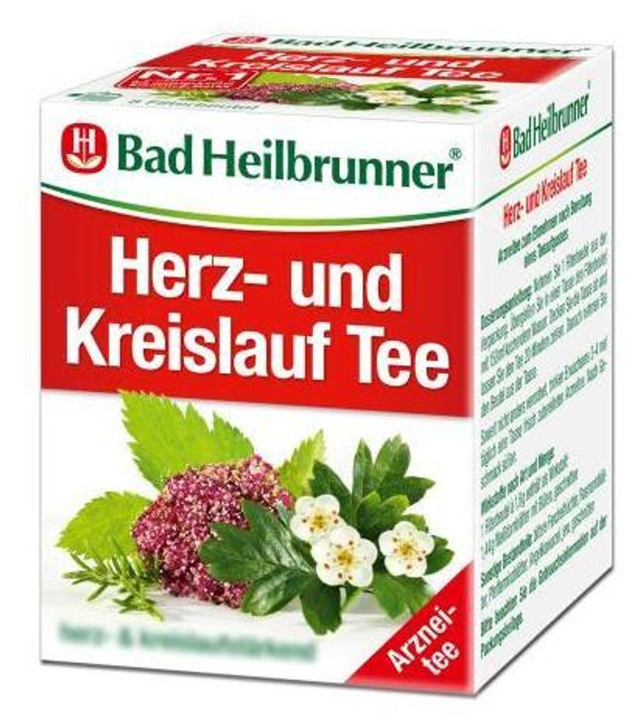 Bad Heilbrunner Herz- und Kreislauftee N Fbtl. 8 St
