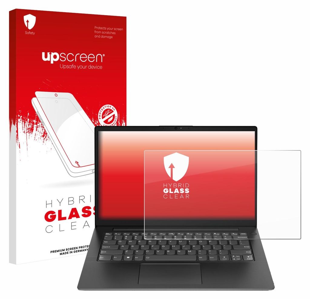 upscreen Schutzglas für Lenovo V14 Gen 5 Schutzfolie Panzer Folie Glas Display Schutz klar