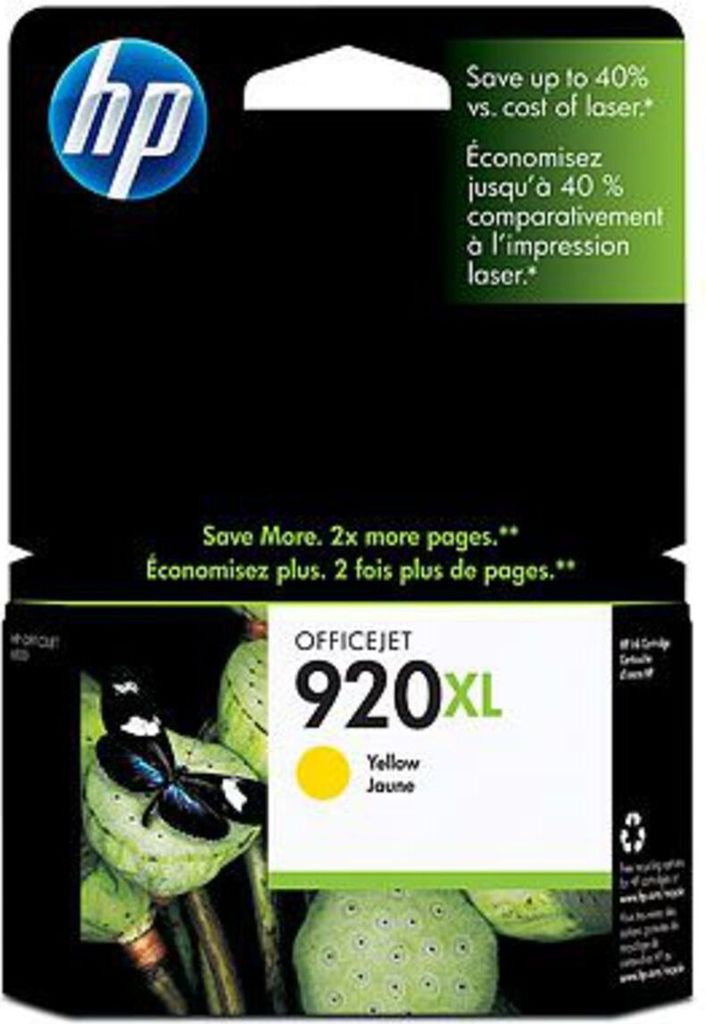 HP NO. 920 XL Tintenpatrone gelb