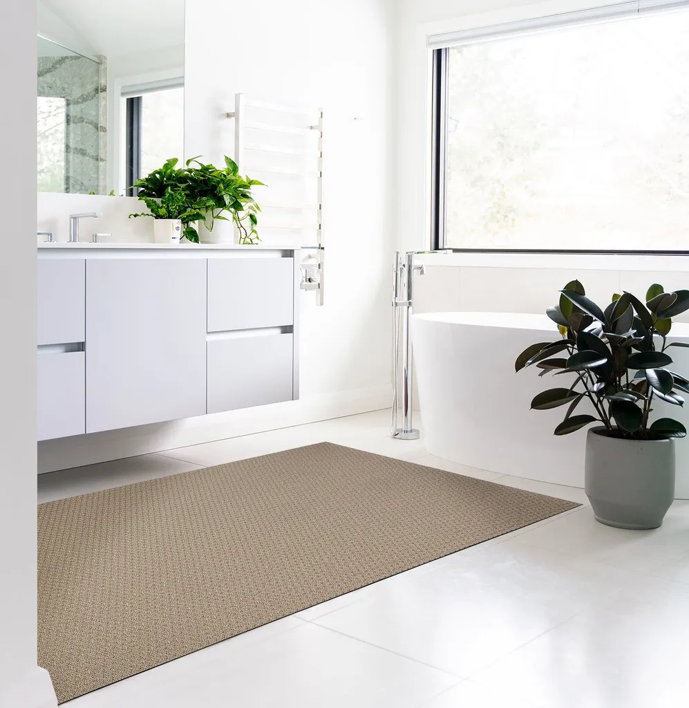 Tappeto Bagno Vinile Lecce 60x90 cm | Antiscivolo e Lavabile di Qualità