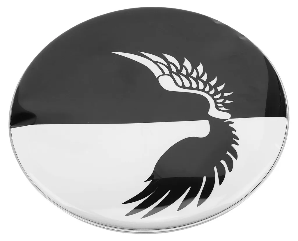 Peau de batterie 22 pouces en polyester pour grosse caisse de jazz - 5