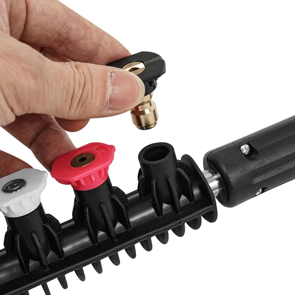 Kit rallonge haute pression 4000 PSI durable avec buses multi-jet - 4
