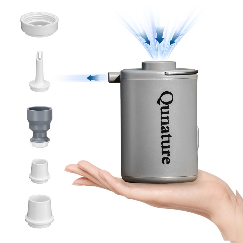 Qunature Pompe à air électrique 800mAh, Mini pompe de Image du produit 