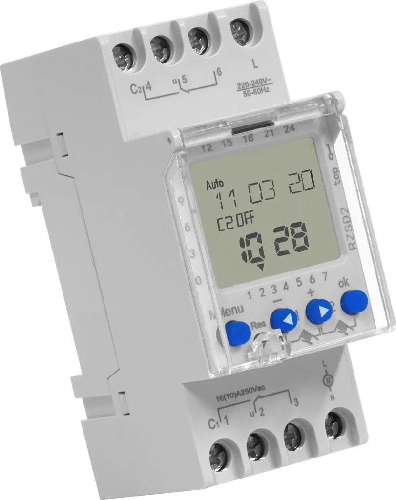 Réduisez votre facture électrique avec la minuterie numérique Reltech 1pc