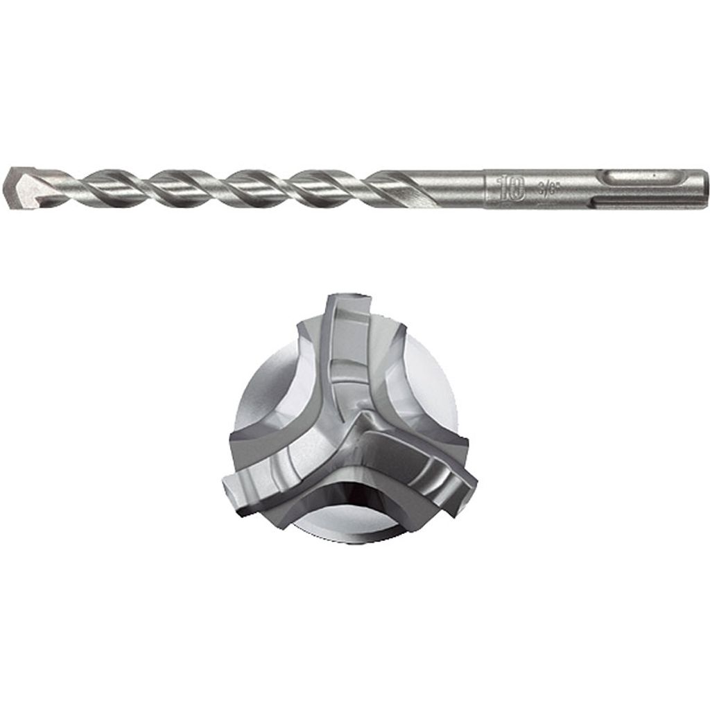 Hammerbohrer Bionic Pro D.10,0mm Arbeits-L.150mm L.210mm SDS-plus HELLER