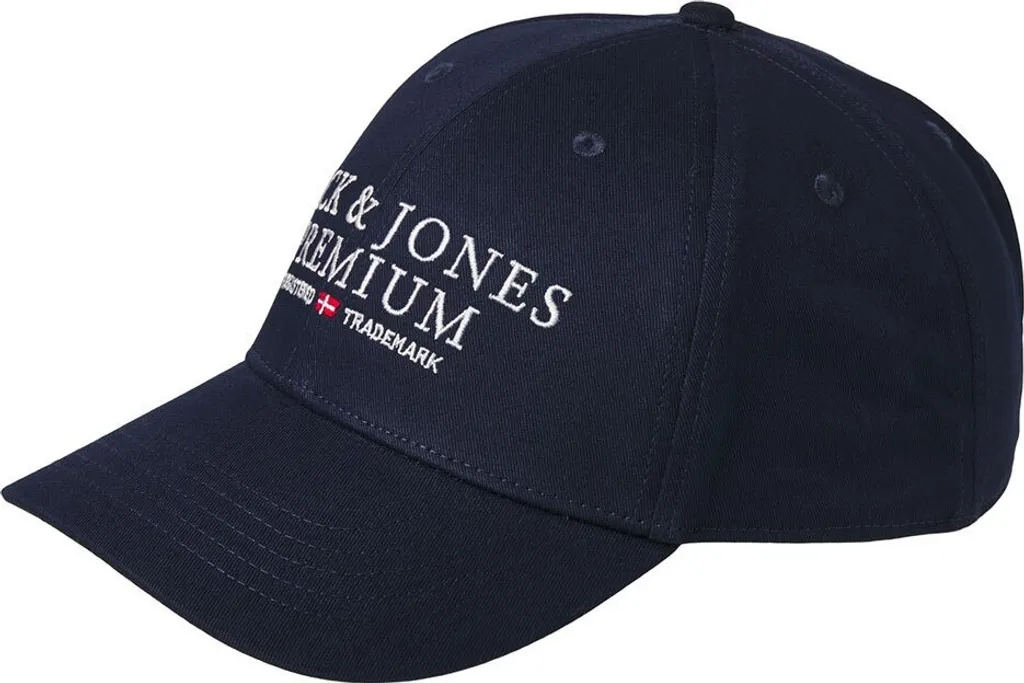 Cap Jack & Jones Archie Uomo Blu - Cappello Baseball Classico 100% Cotone
