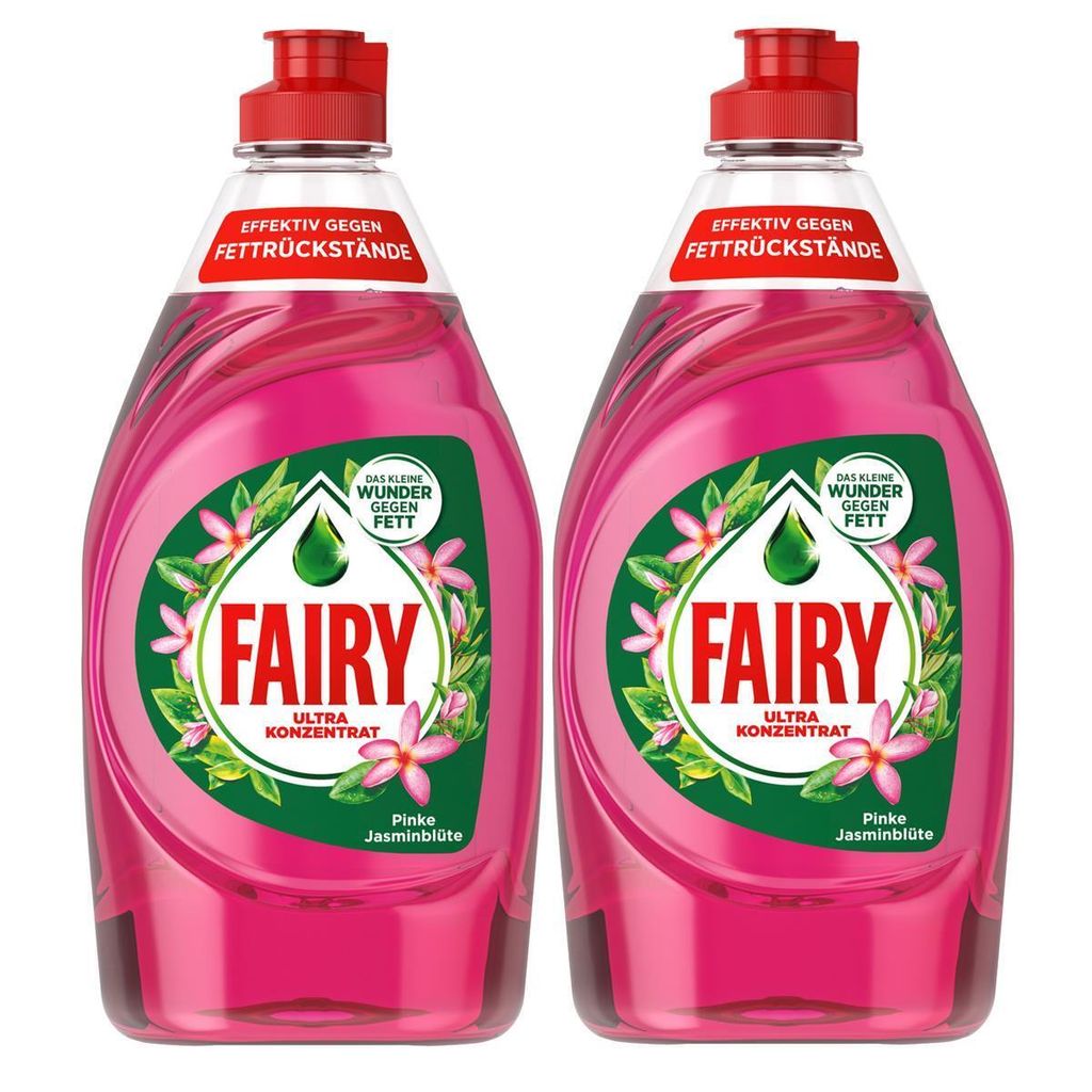 Fairy Spülmittel Konzentrat Pinke Jasminblüte Starke Produktbild 