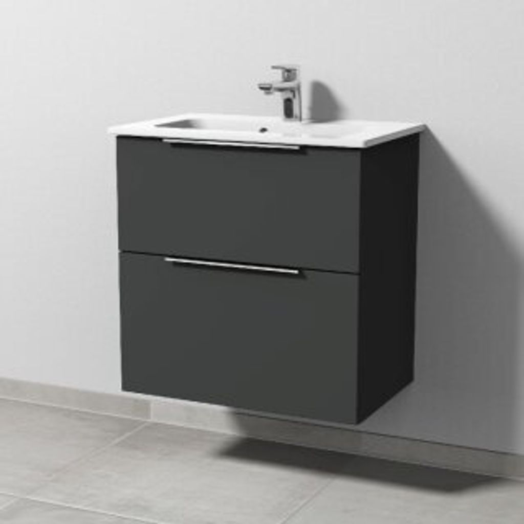 SANIPA UP7221B Waschtischunterbau mit Auszügen 3way