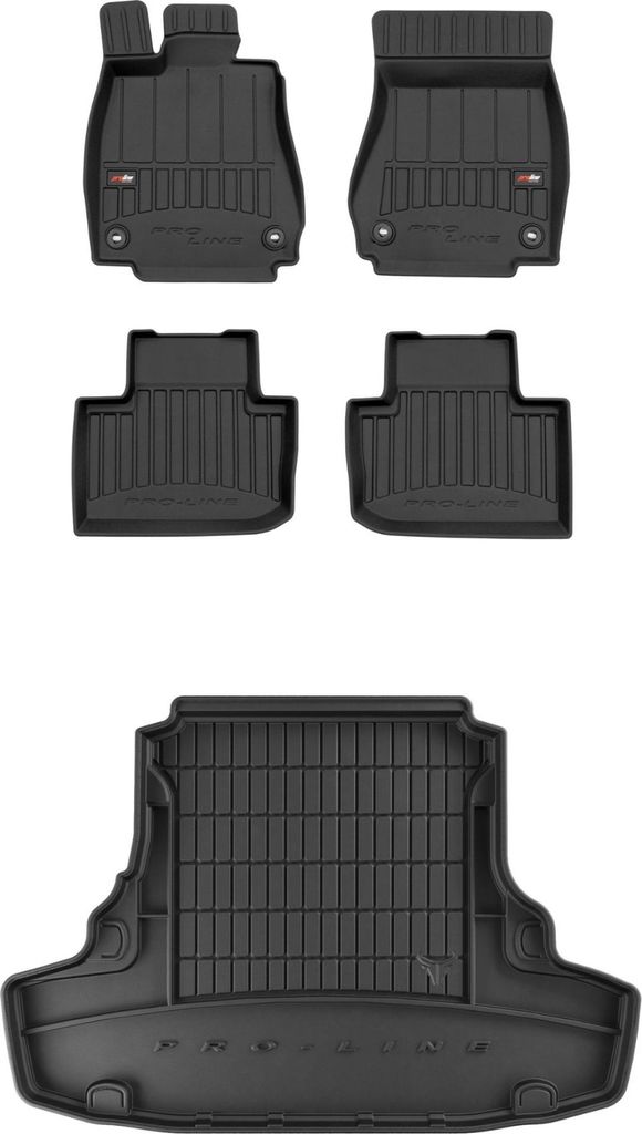 FROGUM 3D Gummimatten und Kofferraummatte für Lexus IS III 2013-2020