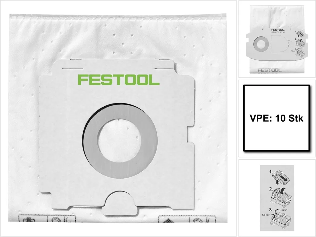 Recensione Sacchetti Festool 496186: Perché il Sistema SELFCLEAN Vince