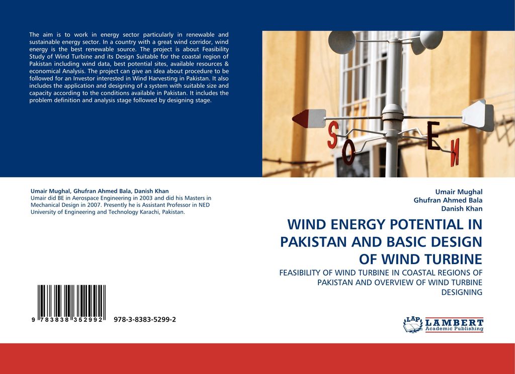 Wind Energy Potential In Pakistan And Basic Design Of Wind Turbine