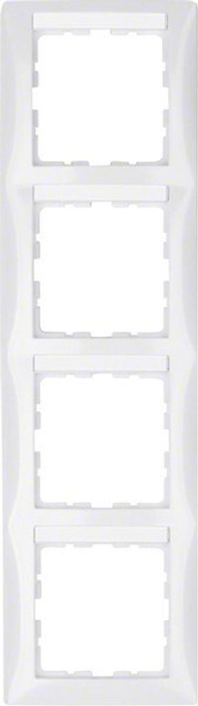 Berker 10148919, Weiß, Duroplast, Schraubenlos, Berker, Glänzend, S.1
