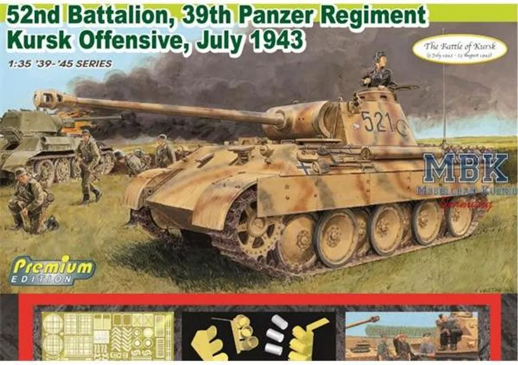 Sd.Kfz 171 Panther Ausf. D Dragon 6867 avec Pièces Photodécoupées