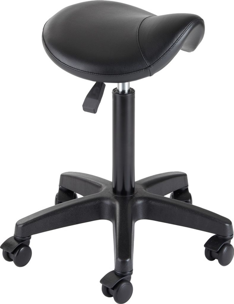 Efalock Trim Rollhocker M schwarz Produktbild 