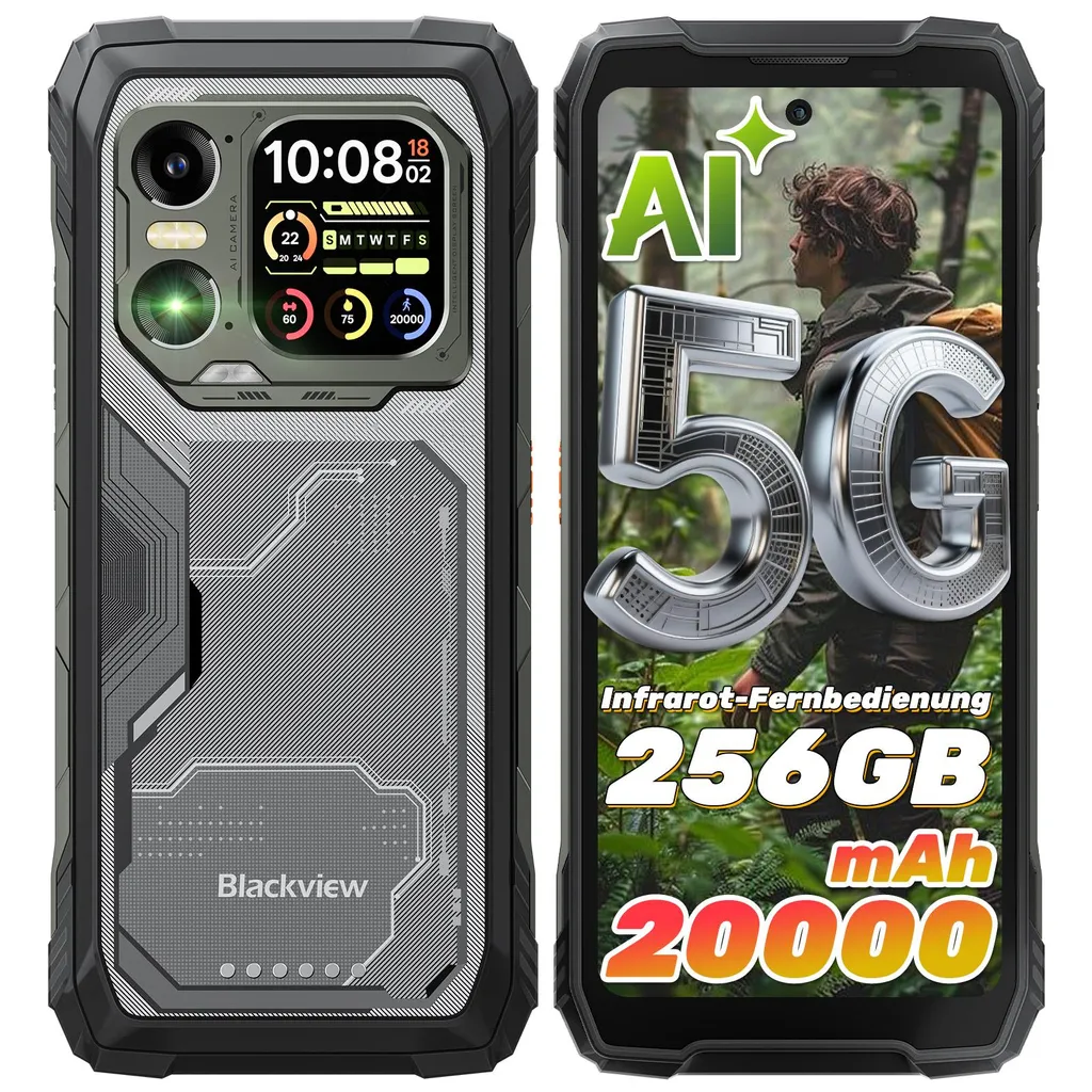 Smartphone de chantier 5G XPLORE pour randonnée et extérieur