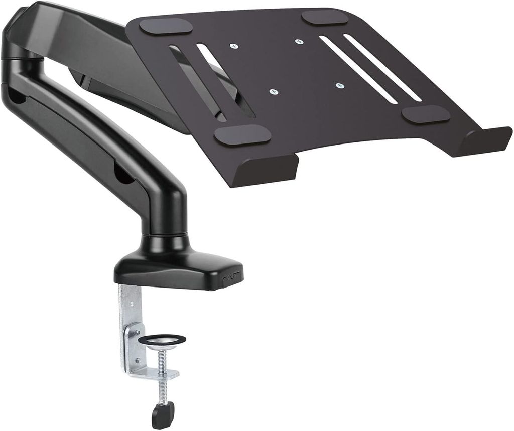 Laptop-Tischhalterung mit Adapterplatte für Notebook, Netbook, Tablet-PC, Tastatur, Spielkonsole, Mediaplayer
