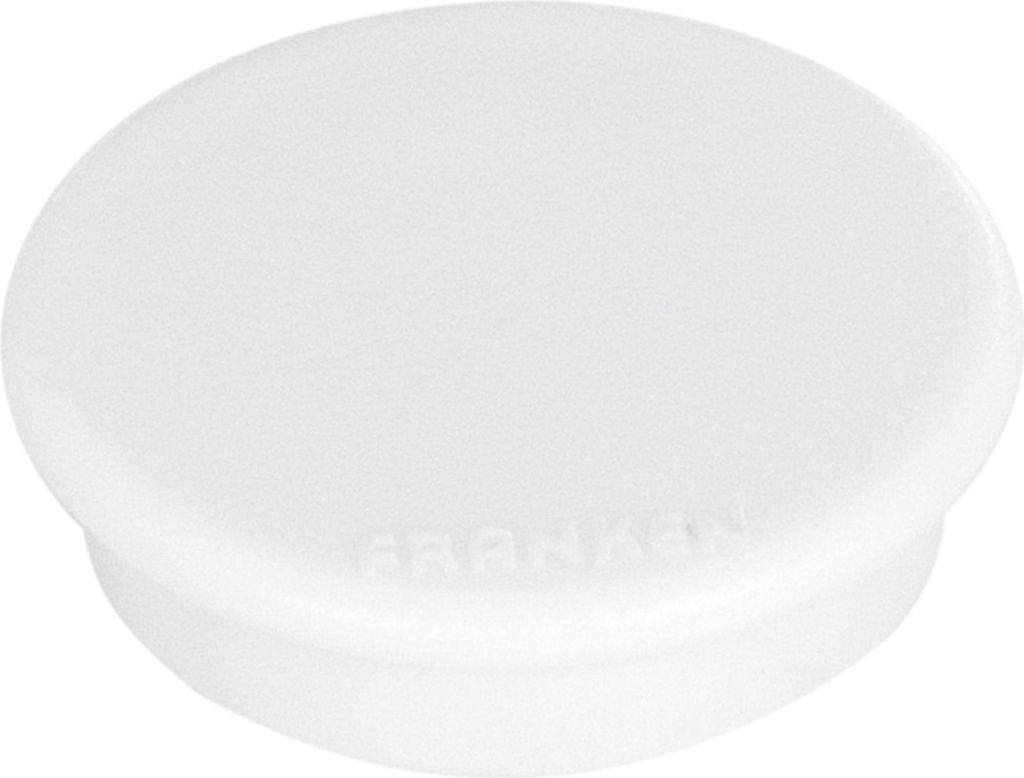 FRANKEN Haftmagnet Haftkraft: 300 g Durchmesser 24 mm weiß Produktbild 