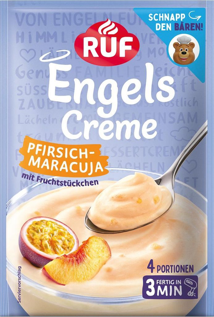 RUF Engels Creme Pfirsich-Maracuja