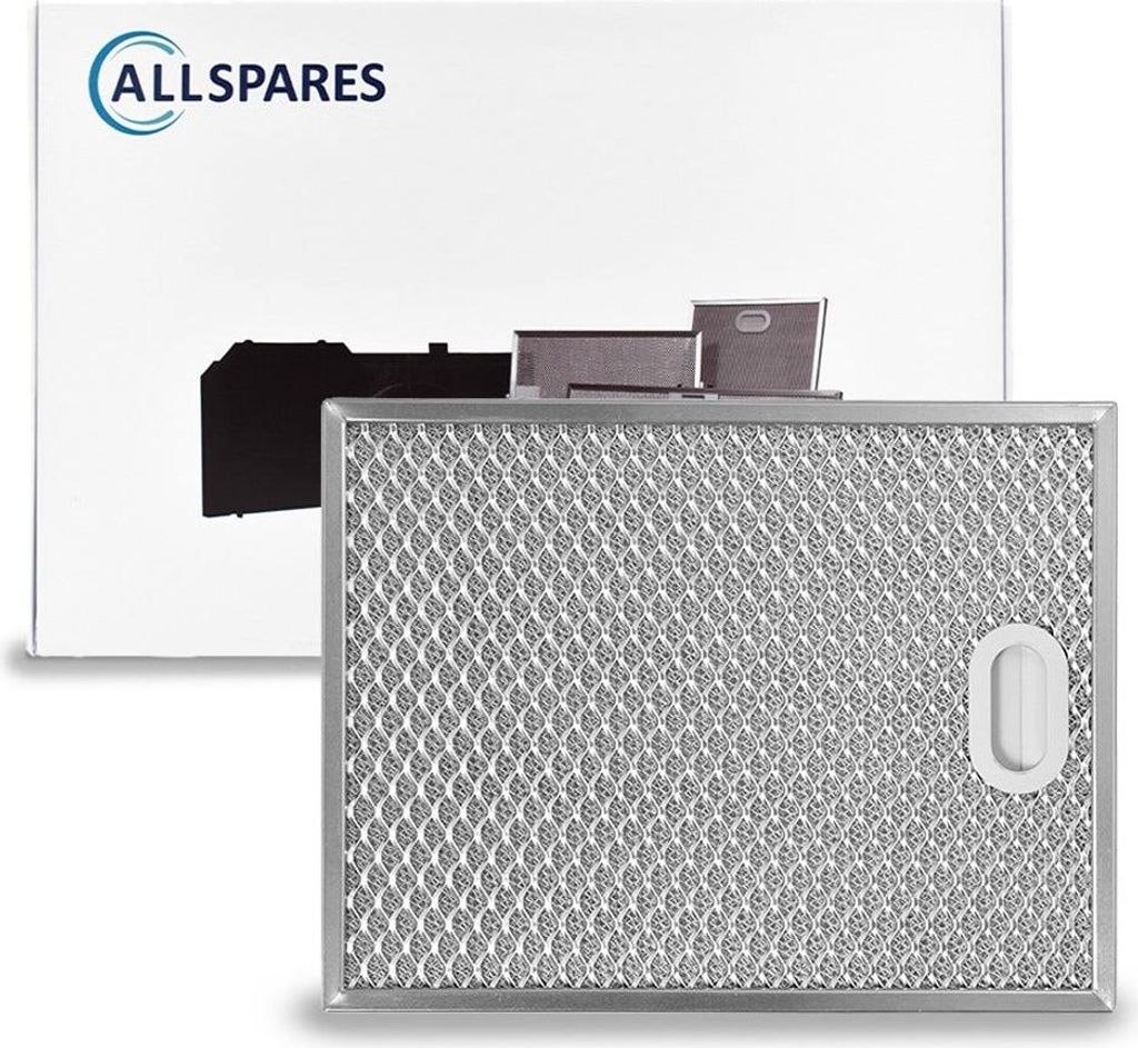 AllSpares Metallfilter für Dunstabzugshauben geeignet für , ATAG 16078 (282x217x7mm)