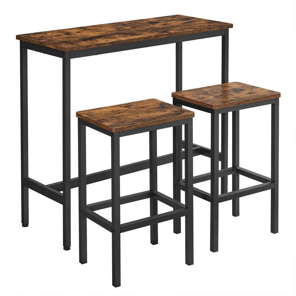 Bartisch/Stehtisch - Gewerblicher Bartisch - Industriedesign - Für Bar, Restaurant, Café - Vinta-brewed-Black
