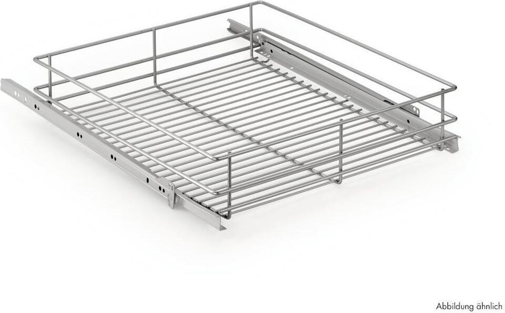 Naber Innenauszug 1, für 400er Schrank, silberfarbig