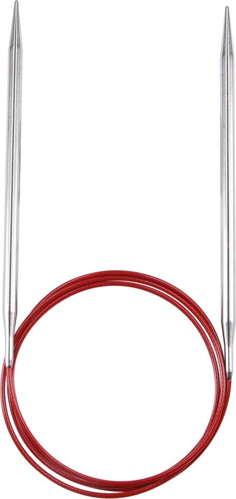 Rundstricknadel RED LACE Edelstahl 5,50 mm 100 cm