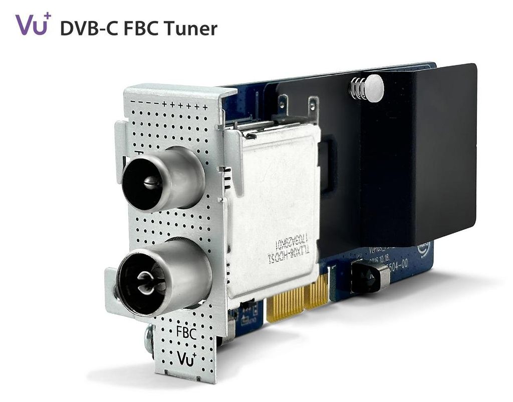 VU+ DVB-C FBC tuner Uno 4K / Ultimo 4K ( 8 demodulátorů ) Obrázek produktu 