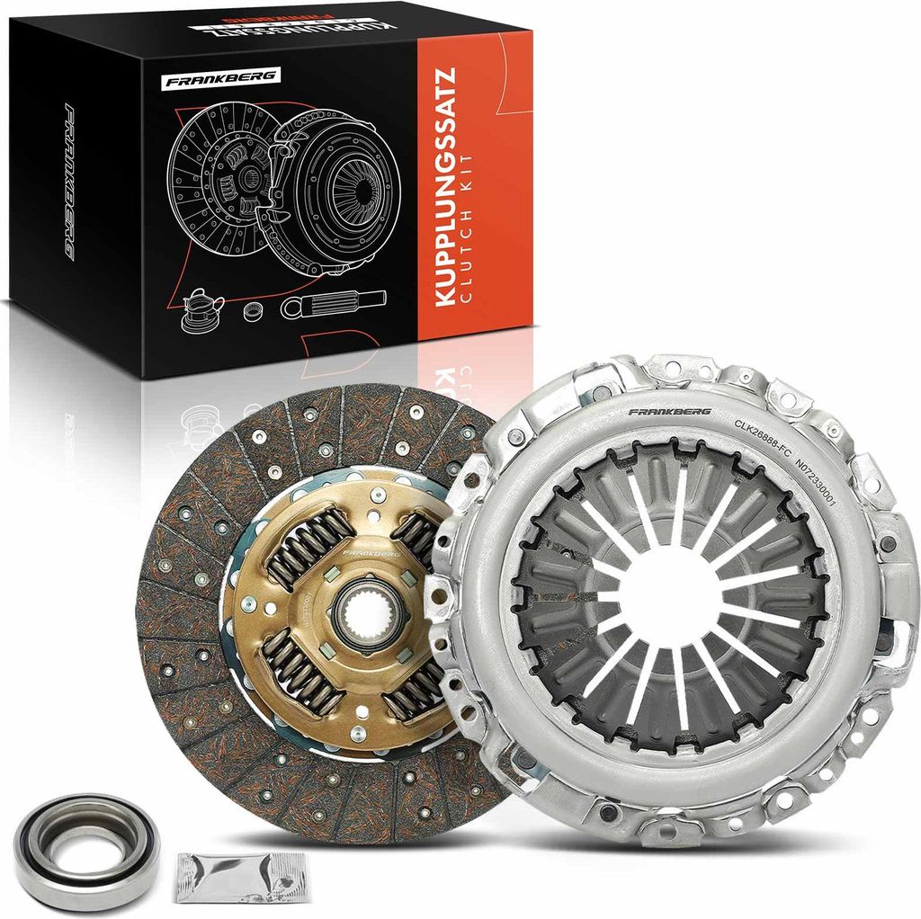 Frankberg 1x Kupplungssatz für Nissan Cabstar F24M F24W NT400 Cabstar F24M 2.5L 2006-2013