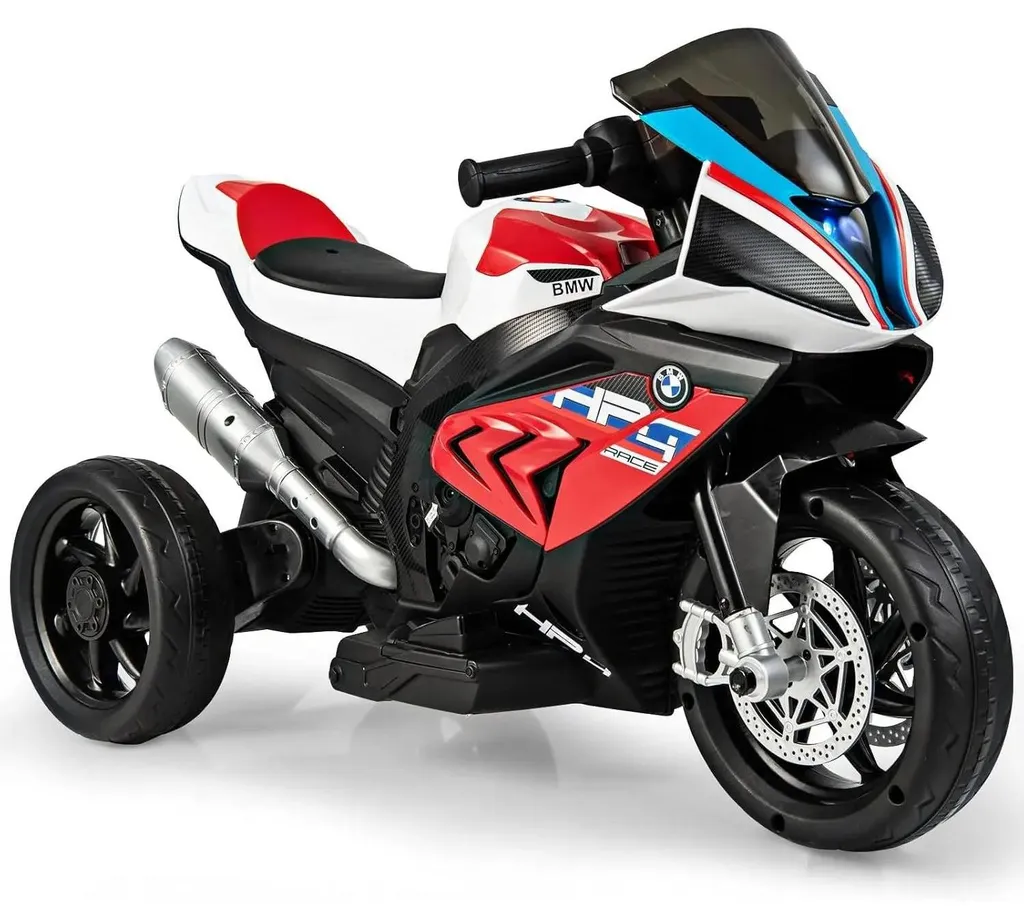 Moto électrique enfants pour jardin et parc tricycle 6V avec musique