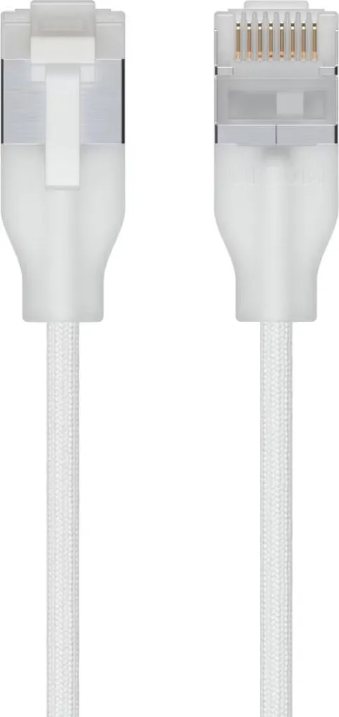 Cavo UniFi Etherlighting 2m CAT6A Bianco - Design Ultra-Sottile