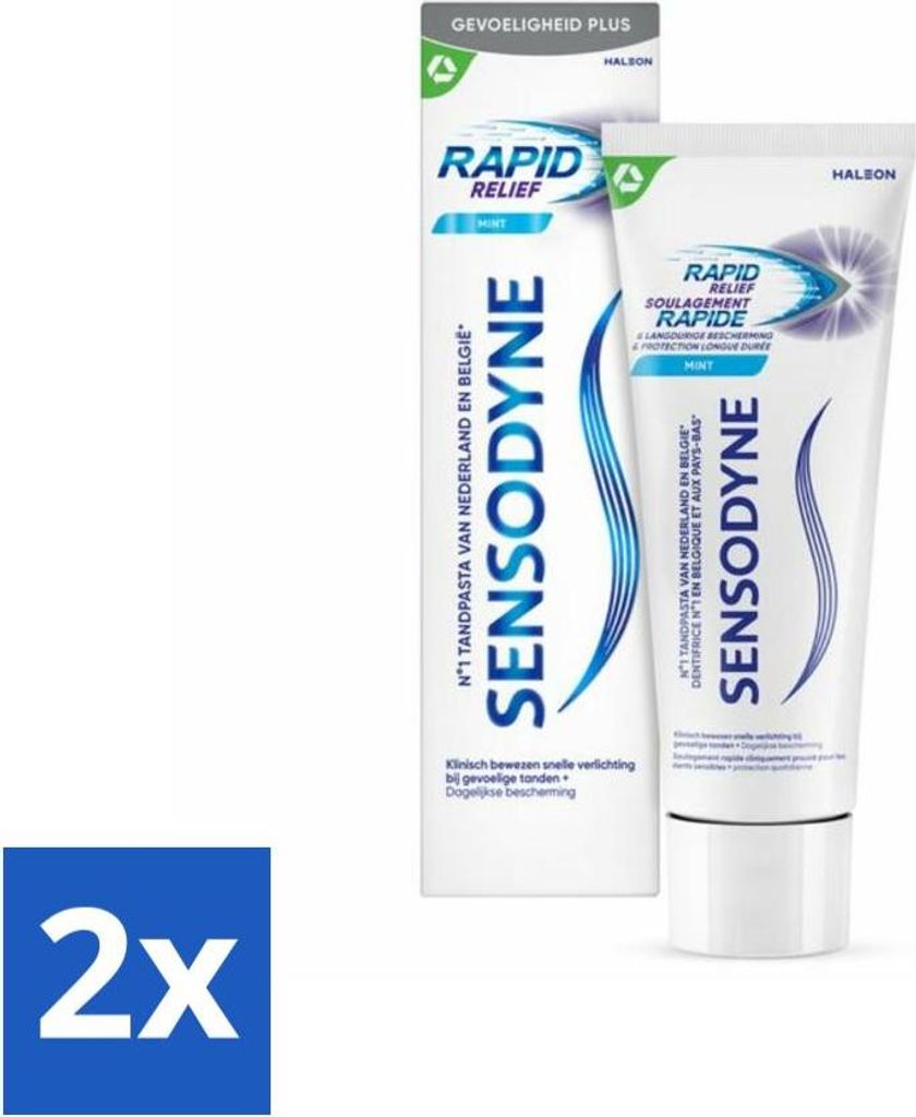 Sensodyne Zahnpasta – Schnelle Linderung – Linderung Produktbild 