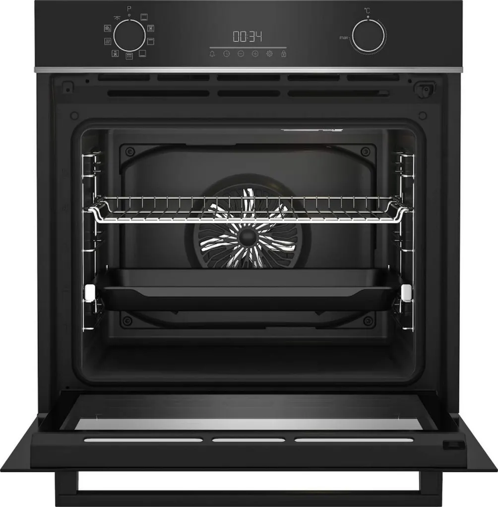 Four Pyrolyse Beko BBIE18302XFPS-1 Noir de 72L et 60cm de Largeur