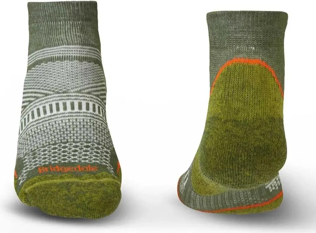 Chaussettes de randonnée légères Bridgedale Coolmax T2 Vert L - 2
