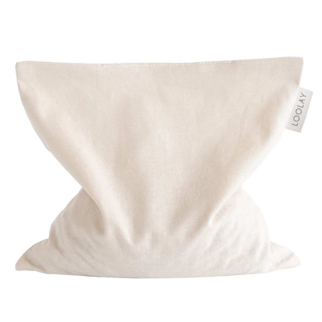 100% BEIGE Kirschkernkissen 20x20 cm (350g) Wärmekissen Kältekompresse Handgemacht Geschenk Natürlich & Nachhaltig Baumwolle Premium Qualitat LO...