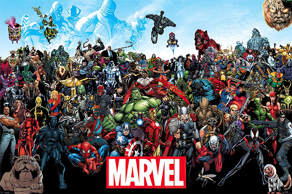 Marvel Comics Poster: Line Up 15 (2)