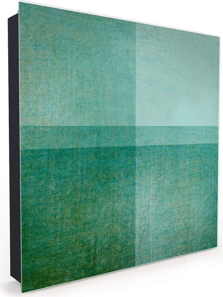 Nachbildung-Schlüsselkasten, Magnetpinnwand und Memoboard mit Glasfront Motiv Alte Strukturen