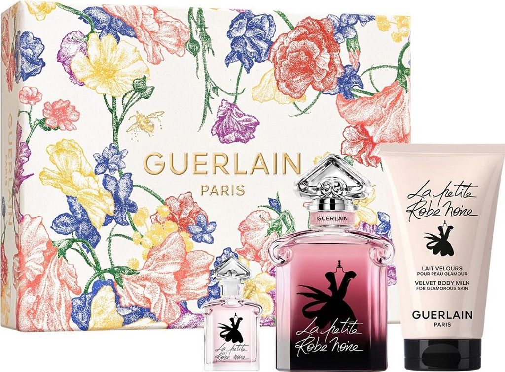 Guerlain La Petite Robe Noire Intense Giftset Edp Spray 50ml/Body Lotion 75ml/Edp Spray 5ml 130 ml