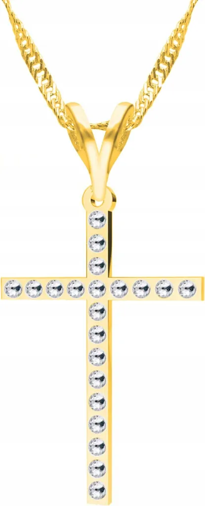 Collana Croce Gold Plated e Zirconi | Trend Gioielli 2026 Donna