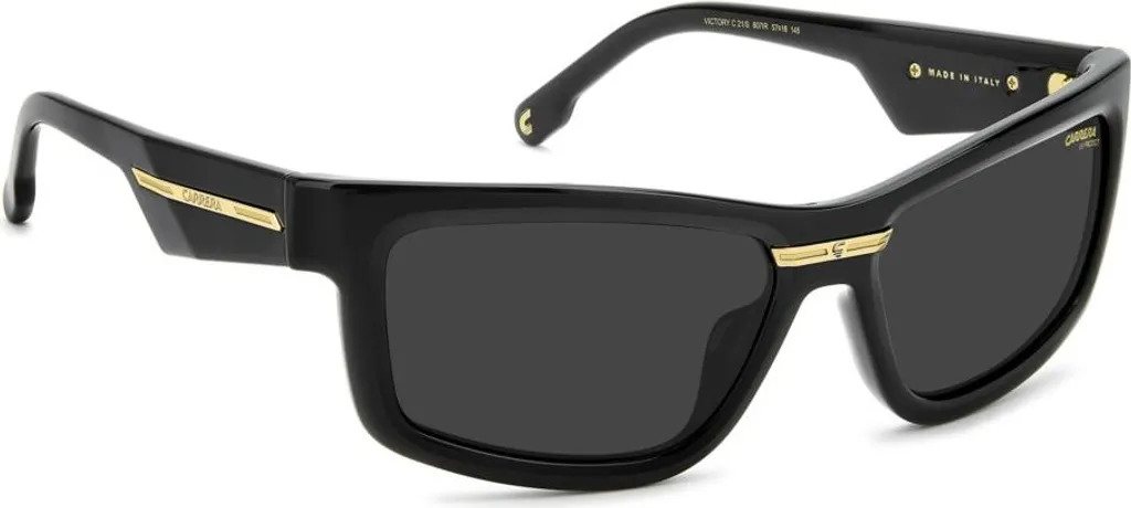 Lunettes de Soleil Femme Carrera Victory C 21/S Verres Gris Monture Noire